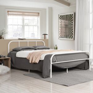 Borough Wharf Stevenage Bed Frame White Double (4'6)