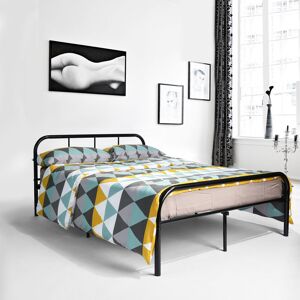 Borough Wharf Stevenage Bed Frame Black Double (4'6)