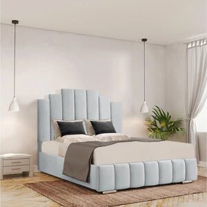 Canora Grey Balzhan Upholstered Ottoman Storage Bed Grey Super King (6')