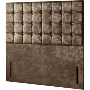 Rosdorf Park Rochester Upholstered Headboard Truffle Super King (6')