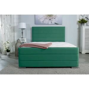 Wayfair Sleep Aderholt Upholstered Platform Bed green 118.11 H x 96.52 W x 218.4 D cm