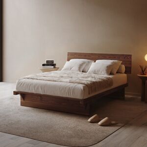 Ebern Designs Hardee Bed Frame Espresso Wood European Single (90 x 200 cm) Ebern Designs Hardee Bed Frame Espresso Wood European Single (90 x 200 cm)