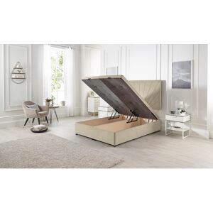 Fairmont Park Etheral Ottoman Bed End Opening with Upholstered Headboard Tweed Fabric Natural Small Double (4') Fairmont Park Etheral Ottoman Bed End Opening with Upholstered Headboard Tweed Fabric Natural Small Double (4')