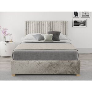 Zipcode Design Chevy Upholstered Ottoman Bed Pearl Double (4'6) Zipcode Design Chevy Upholstered Ottoman Bed Pearl Double (4'6)