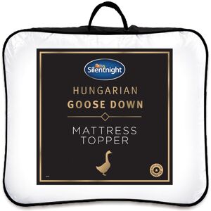 Silentnight Ultimate Luxury Hungarian Goose Feather & Down Mattress Topper White Double (4'6) Silentnight Ultimate Luxury Hungarian Goose Feather & Down Mattress Topper White Double (4'6)