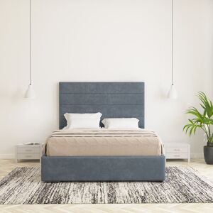 Brayden Studio Chanute Upholstered Bed Frame Charcoal Double (4'6) Brayden Studio Chanute Upholstered Bed Frame Charcoal Double (4'6)