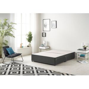17 Stories Fayetta Platinum Twed Divan Bed Charcoal Double (4'6) 17 Stories Fayetta Platinum Twed Divan Bed Charcoal Double (4'6)