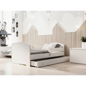 17 Stories Single bed Luk 140x70 with drawer White European Toddler (80 x 160cm) 17 Stories Single bed Luk 140x70 with drawer White European Toddler (80 x 160cm)