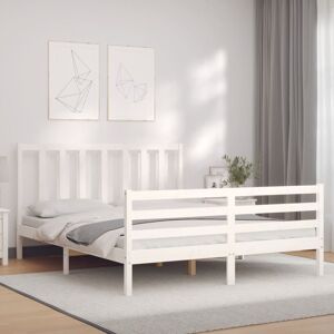 Marlow Home Co. Shawny European Double (140 X 200cm) Solid Wood Bed White European Kingsize (160 x 200cm) Marlow Home Co. Shawny European Double (140 X 200cm) Solid Wood Bed White European Kingsize (160 x 200cm)