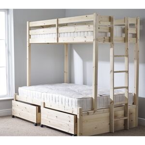 Harriet Bee Emmett Double 120 x 200cm Bunk Bed Harriet Bee Emmett Double 120 x 200cm Bunk Bed