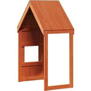 Harriet Bee Kids' Bed Roof Solid Wood Pine Wax Brown 139.5cm H x 55cm L x 99cm W Harriet Bee Kids' Bed Roof Solid Wood Pine Wax Brown 139.5cm H x 55cm L x 99cm W