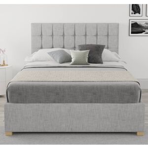 Zipcode Design Chevalier Upholstered Ottoman Bed Storm Small Double (4') Zipcode Design Chevalier Upholstered Ottoman Bed Storm Small Double (4')