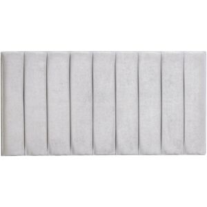 Latitude Run Elyse Upholstered Headboard Silver Single (3') Latitude Run Elyse Upholstered Headboard Silver Single (3')