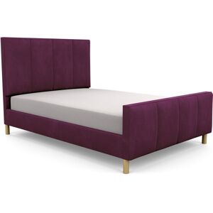 Brayden Studio Middletown Upholstered Bed Frame Boysenberry/Velvet Double (4'6) Brayden Studio Middletown Upholstered Bed Frame Boysenberry/Velvet Double (4'6)