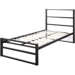 Zipcode Design Clermont Bed Frame Black Small Double (4') Zipcode Design Clermont Bed Frame Black Small Double (4')