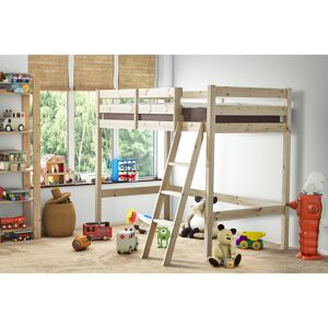 Just Kids Rowena Mid Sleeper Loft Bunk Bed Clear Single HEAVY DUTY(3') Just Kids Rowena Mid Sleeper Loft Bunk Bed Clear Single HEAVY DUTY(3')