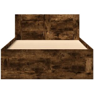 Latitude Run Bed Frame With Headboard Without Mattress Smoked Oak 140X200 Cm Smoked Oak European Single (90 x 200 cm) Latitude Run Bed Frame With Headboard Without Mattress Smoked Oak 140X200 Cm Smoked Oak European Single (90 x 200 cm)