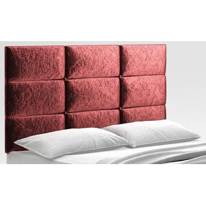 Zipcode Design Enid Upholstered Headboard Mulberry Super King (6') Zipcode Design Enid Upholstered Headboard Mulberry Super King (6')