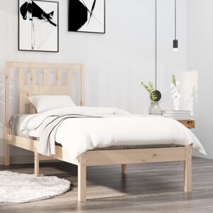Alpen Home Bed Frame Solid Wood Beige Kingsize (160 x 200 cm) Alpen Home Bed Frame Solid Wood Beige Kingsize (160 x 200 cm)