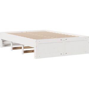 Natur Pur Bed Frame Without Mattress With Drawers 180X200 Cm Super King Solid Wood Pine White European Kingsize (160 x 200cm) Natur Pur Bed Frame Without Mattress With Drawers 180X200 Cm Super King Solid Wood Pine White European Kingsize (160 x 200cm)