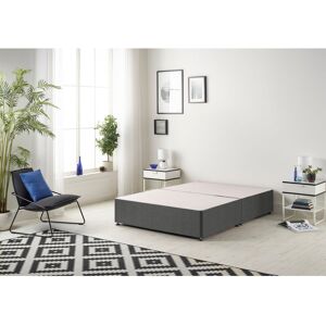 17 Stories Fayetta Platinum Twed Divan Bed Charcoal Super King (6') 17 Stories Fayetta Platinum Twed Divan Bed Charcoal Super King (6')