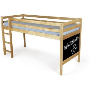 Isabelle & Max Matthes Hardwood Mid Sleeper Bed with Blackboard White European Toddler (70 x 160cm) Isabelle & Max Matthes Hardwood Mid Sleeper Bed with Blackboard White European Toddler (70 x 160cm)