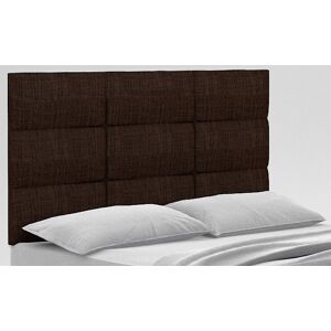 Zipcode Design Enid Upholstered Headboard Wool Chocolate Super King (6') Zipcode Design Enid Upholstered Headboard Wool Chocolate Super King (6')