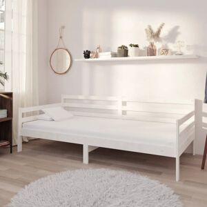 Rosalind Wheeler Annemarie European Single (90 X 200Cm) Solid Wood Daybed White 70cm H X 98cm W X 204cm L Rosalind Wheeler Annemarie European Single (90 X 200Cm) Solid Wood Daybed White 70cm H X 98cm W X 204cm L