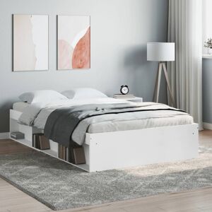 Latitude Run Afriani Platform Bed White Small Double (4') Latitude Run Afriani Platform Bed White Small Double (4')