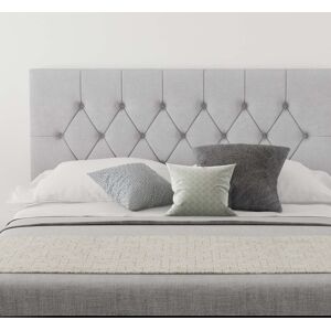 Wade Logan Talcott Upholstered Headboard Linen Silver Kingsize (5') Wade Logan Talcott Upholstered Headboard Linen Silver Kingsize (5')