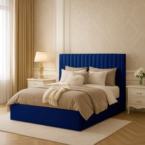 Ebern Designs Maletha Upholstered Storage Bed Marine Small Double (4') Ebern Designs Maletha Upholstered Storage Bed Marine Small Double (4')