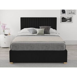 Zipcode Design Chevy Upholstered Ottoman Bed Ebony Super King (6') Zipcode Design Chevy Upholstered Ottoman Bed Ebony Super King (6')