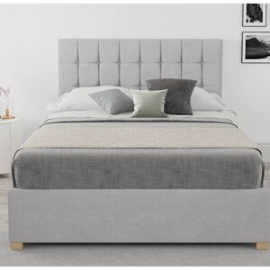 Zipcode Design Chevalier Upholstered Ottoman Bed Silver Super King (6') Zipcode Design Chevalier Upholstered Ottoman Bed Silver Super King (6')