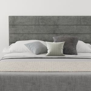 Latitude Run Platt Upholstered Headboard Linen Granite Double (4'6) Latitude Run Platt Upholstered Headboard Linen Granite Double (4'6)