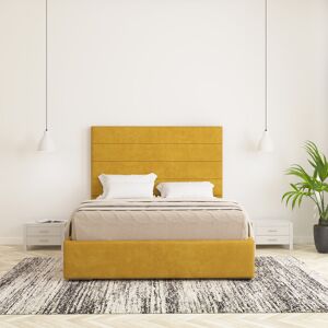 Brayden Studio Chanute Upholstered Bed Frame Turmeric Double (4'6) Brayden Studio Chanute Upholstered Bed Frame Turmeric Double (4'6)