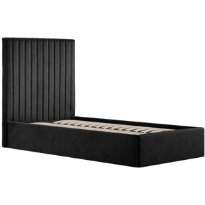 LPD Hucksley Tall Upholstered Bed Frame Black Single (3') LPD Hucksley Tall Upholstered Bed Frame Black Single (3')