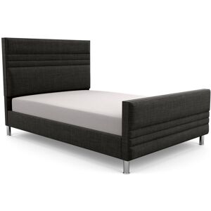 Brayden Studio Premium Bowgreave Upholstered Bed Frame Wool/Wool Charcoal Super King (6') Brayden Studio Premium Bowgreave Upholstered Bed Frame Wool/Wool Charcoal Super King (6')