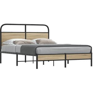 Borough Wharf bed frame without mattress made of smoked oak wood Smoked oak 120cm W x 200cm D Borough Wharf bed frame without mattress made of smoked oak wood Smoked oak 120cm W x 200cm D
