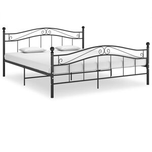 Rosalind Wheeler Gapspard Bed Frame Black 160 x 200cm Rosalind Wheeler Gapspard Bed Frame Black 160 x 200cm