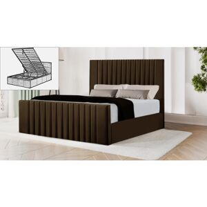 Brayden Studio Bastri Storage Bed Brown Small Double (120 x 190 cm) Brayden Studio Bastri Storage Bed Brown Small Double (120 x 190 cm)