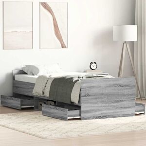 Latitude Run Addylen Platform Bed Grey Sonoma Single (3') Latitude Run Addylen Platform Bed Grey Sonoma Single (3')