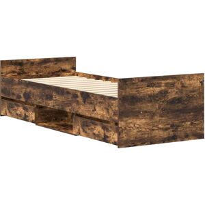 Latitude Run Addylen Platform Bed Smoked Oak Single (3') Latitude Run Addylen Platform Bed Smoked Oak Single (3')