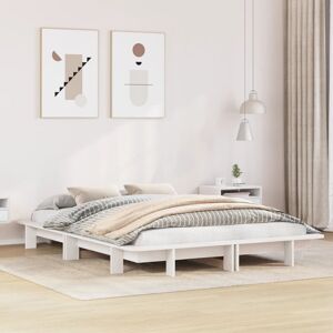 ClassicLiving Bed Frame Without Mattress Solid Wood Pine White European Double (140 x 200cm) ClassicLiving Bed Frame Without Mattress Solid Wood Pine White European Double (140 x 200cm)