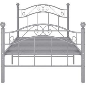 Rosalind Wheeler Gapspard Bed Frame Silver 90 x 200cm Rosalind Wheeler Gapspard Bed Frame Silver 90 x 200cm