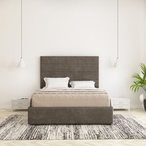 Brayden Studio Chanute Upholstered Bed Frame Mole Small Double (4') Brayden Studio Chanute Upholstered Bed Frame Mole Small Double (4')