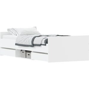 Latitude Run Addylen Platform Bed White Single (3') Latitude Run Addylen Platform Bed White Single (3')
