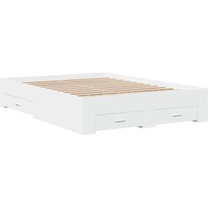 Alpen Home Yamna Engineered Wood Bed Frame White UK Small Double - DE 120 x 190 cm Alpen Home Yamna Engineered Wood Bed Frame White UK Small Double - DE 120 x 190 cm