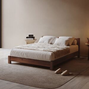 Ebern Designs Hardie Bed Frame Espresso Wood European Single (90 x 200 cm) Ebern Designs Hardie Bed Frame Espresso Wood European Single (90 x 200 cm)