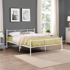 Three Posts Aaru Bed Frame White Double (4'6) Three Posts Aaru Bed Frame White Double (4'6)