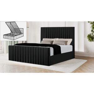 Brayden Studio Bastri Storage Bed Black Super King (180 x 200 cm) Brayden Studio Bastri Storage Bed Black Super King (180 x 200 cm)